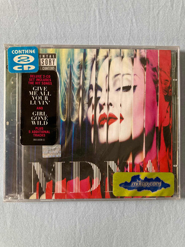 Madonna / Mdna Cd Doble Deluxe Editionmx Nuevo Sellado