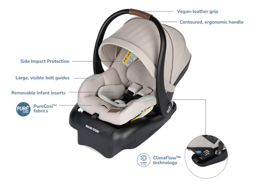 Maxi-cosi Mico Luxe Asiento Infantil Para Automóvil New Nombre Del Diseño Color