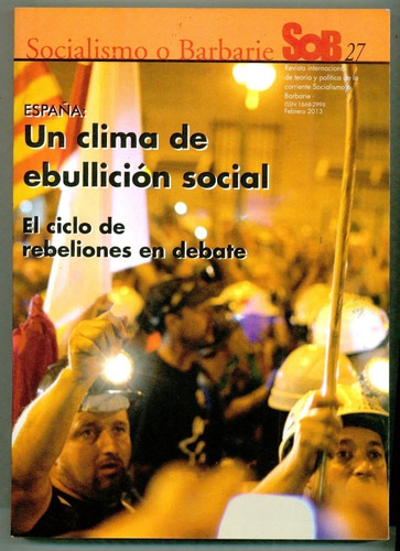 Revista Socialismo O Barbarie N°27- Aavv