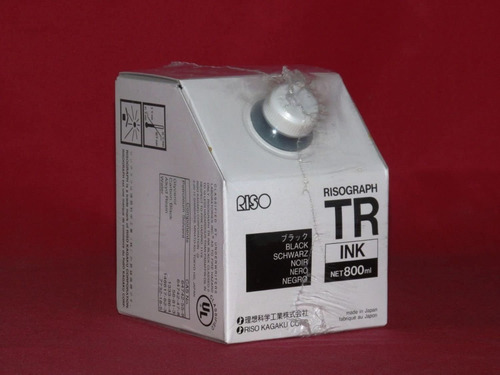 Imagen 2 de 2 de Tinta Risograph Marca Tr1510 Standard Yield Blue Ink-s952