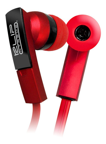 Klip Xtreme Beatbuds Audífonos Premium Micro Rojo Khs-220