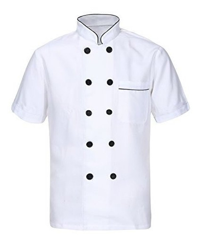Camisa De Chef Unisex Nanxson_cf0001