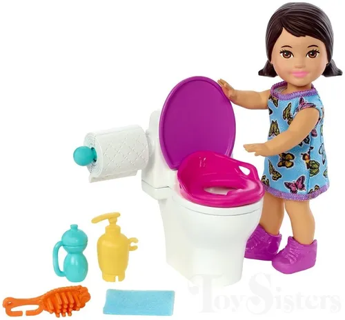 Juegos de ir sales al baño de barbie