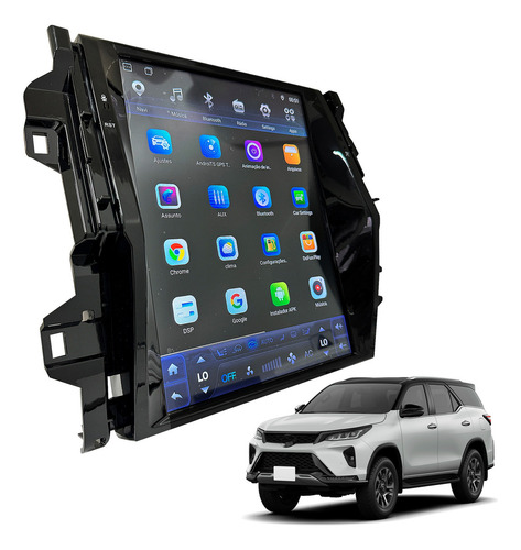 Multimidia Uppertech Sw4 12 Polegadas Carplay Gps Android