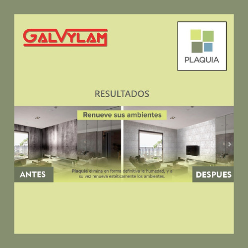 Imagen 8 de 10 de Placas Antihumedad Cuarzo Plaquia Oferta!!!