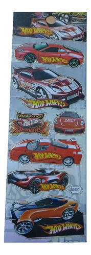 20 Planchas De Stickers Hot Wheels