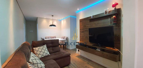 Apartamento Com 3 Dormitórios À Venda, 86 M² Por R$ 449.000,00 - Jardim Flor Da Montanha - Guarulhos/sp - Ap14646