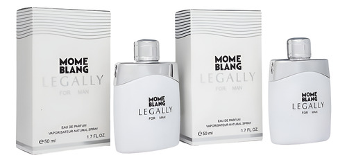 Perfume Mome Blang Legally 2x50ml Elegancia Y Sofisticación