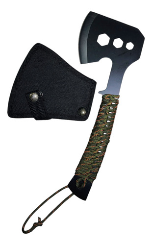 Hacha De Camping Jak'd Tactical Diseño Compacto Resistente