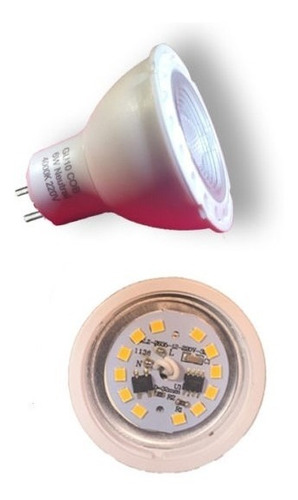 Lampara Led Dicroica Gu10 Cob 6w Mvc