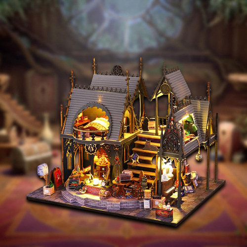 Juego De Construcción De Colección De Casa De Muñecas En