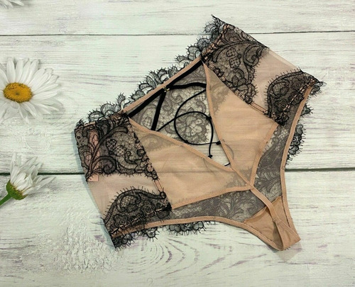 Conjunto Bra Balconnet Encaje Victoria's Secret S