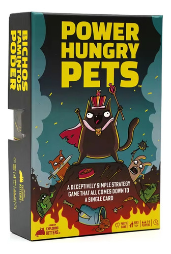 Power Hungry Pets Juego De Mesa