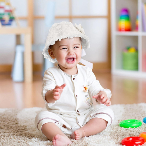 Gorro De Encaje Para Bebés Y Niñas De 0 A 2 Años
