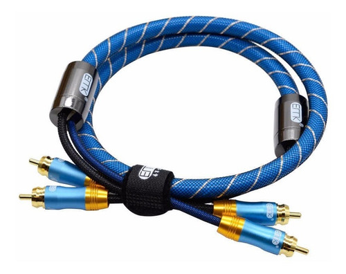 Imagen 7 de 8 de Cables 2 Rca A 2 Rca De Interconexion Emk