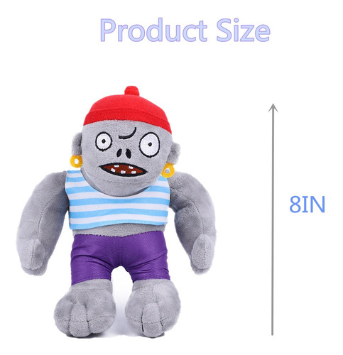 Película 2024 12 Pulgadas Figura De Peluche Gargantuar Zombi Color