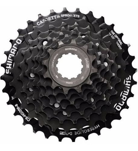 Cassette Shimano Cs-hg200-8 Relación 12/32 - 8 Velocidades. 