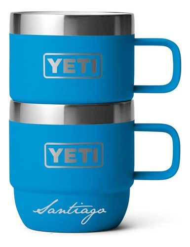 Taza Yeti Rambler De 6 Fl Oz + Personalización Láser X2 Und