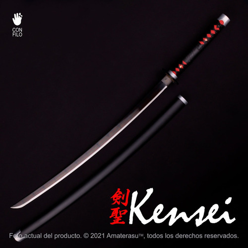 Imagen 2 de 10 de Katana Tanjiro Kamado Kimetsu No Yaiba Demon Slayer Fulltang