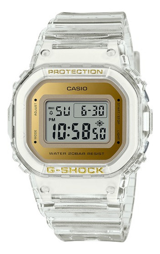 Reloj  Casio Mujer  G-shock Gmd-s5600sg Sumergible Megatime 
