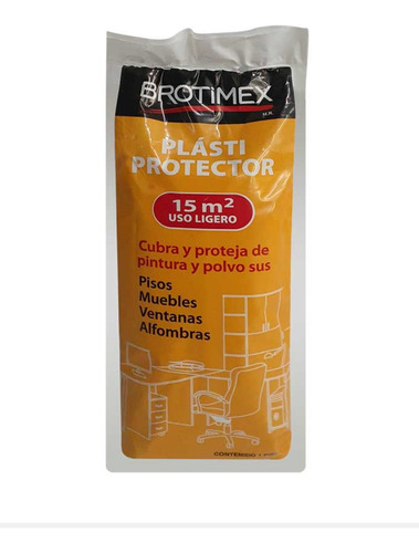 Plastico Protector Brotimex Uso Ligero 15mts 