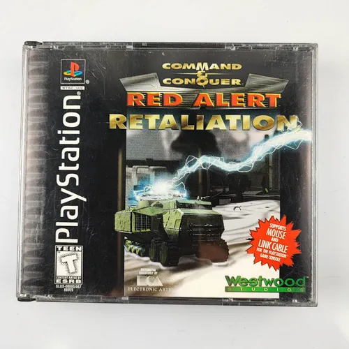 Command & Conquer Red Alert Retaliation Playstation 1 Ps1