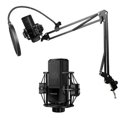 Set Philco Micrófono / Brazo Ajustable / Anti-pop Fj