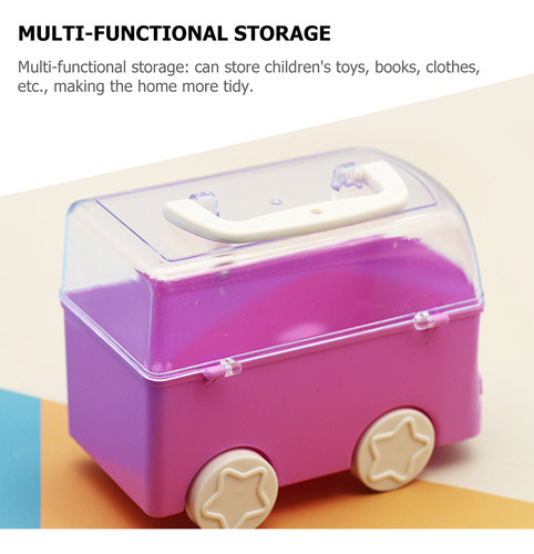 Contenedor Transparente Para Juguetes Para Modelar Automóvil