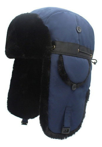 Boné Aviador Russo Ushanka Estilo Frio Extremo