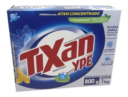 Atacado C/15 Sabão Em Pó Primavera Tixan Ypê 800g