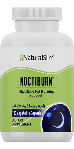 Naturalslim Noctiburn Quemador De Grasa Nocturno 120 Capsu