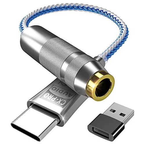 Adaptador De Audio Usb C 3.5 Mm [?música Sin Pérdida ...