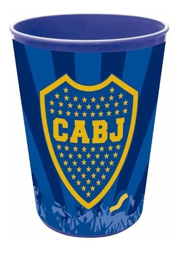 Vaso Infantil Plastico Boca Juniors 250 Ml Xeneizes Cresko Color Azul