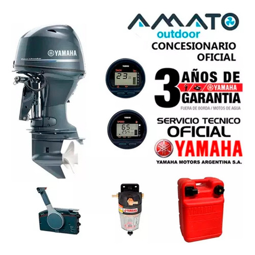 Motor Fuera De Borda Yamaha 60hp 4t F60fetl