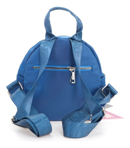 Mochila Chica Urbana Impermeable Agarrate Catalina Negro Negro