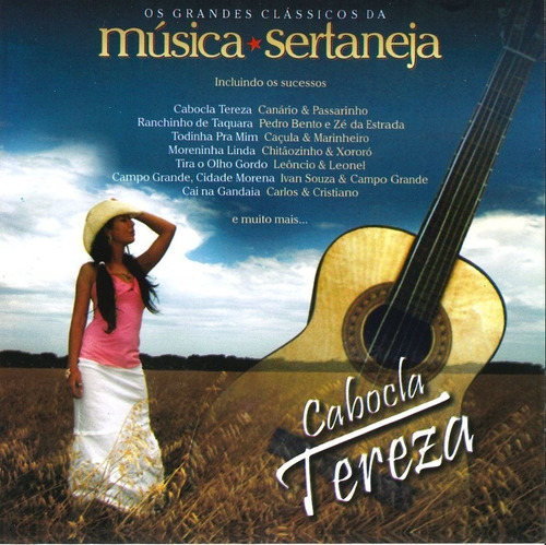 Cd Os Grandes Clássicos Da Música Sertaneja Cabocla Tereza