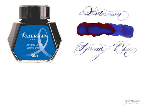 Tinta Waterman ( Serenity Blue) Tinta Pluma Fuente