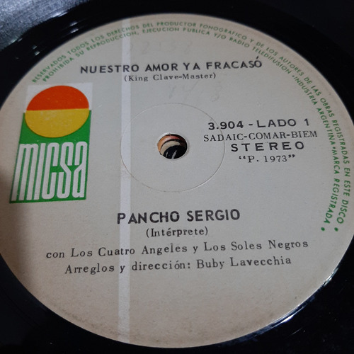 Simple Pancho Sergio Cuatro Angeles Soles Negros Micsa F C1