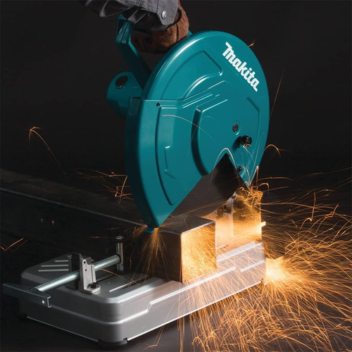 Makita Lw1400 Sierra De Corte De 14 Con Cambio De Rueda Sin