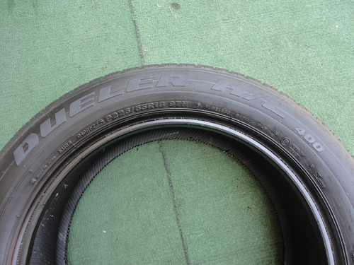 Llanta 225 55 18 Bridgestone Dueler Hl400 Limpia Mf1045 H (Usado)