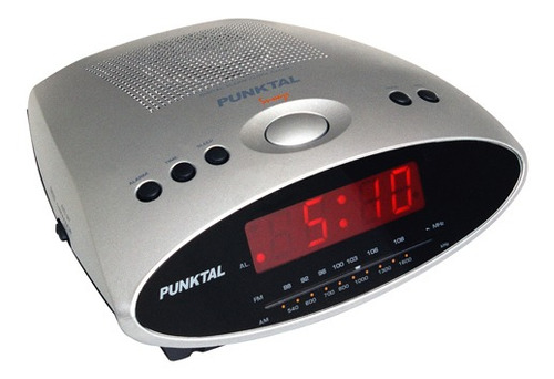 Radio Reloj Despertador Punktal Am / Fm Programable