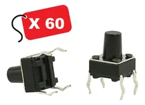 Comprar 50 Micro Pulsadores Switches Switch Boton Mini 6x6x7mm 
