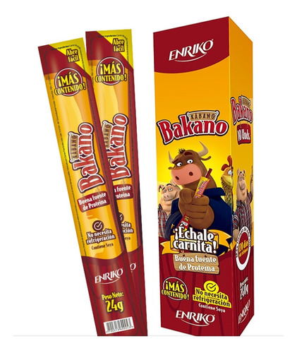 Cabano Bakano 10 Unidades X 240 G