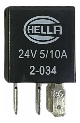 Micro Relay Línea Pesada Camiones Industria Hella 10/5a