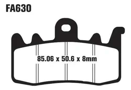 Kit Pastilha Freio Ebc Dianteiro Ducati Scrambler 2015 2016