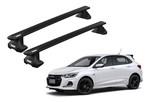 Barras Thule Chevrolet Onix 19- Tn / Wingbar Evo Black