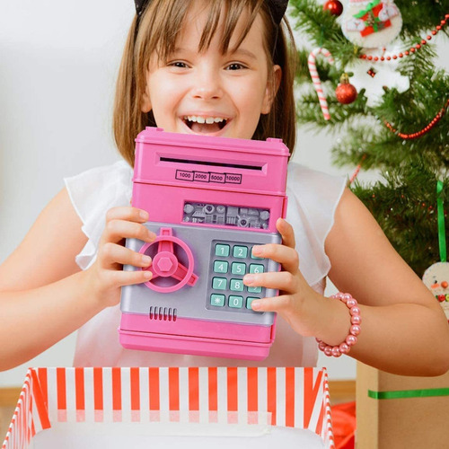 Niños Cajero Automático De Alcancia Electrónica