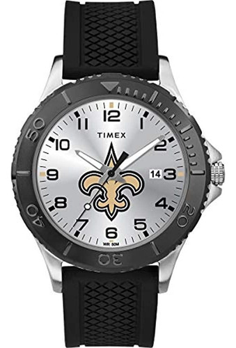 Reloj Timex Men's Twzfsaimd Nfl Gamer New Orleans Saints
