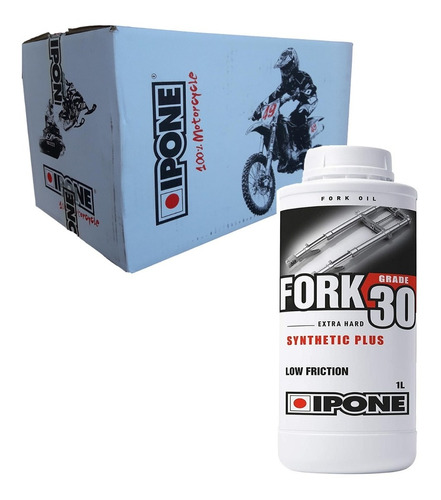 Ipone Fork Synthet Plus 30w Aceite De Horquilla Caja X6u Cta