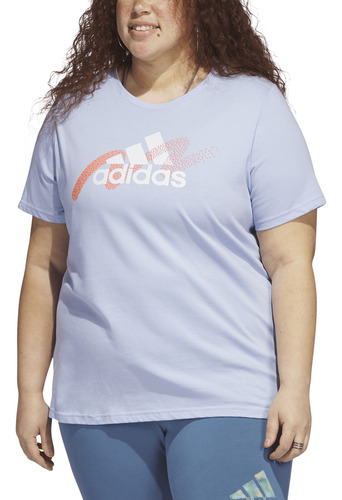 Remera adidas Moda Two Tone Digibrush Mujer Ce